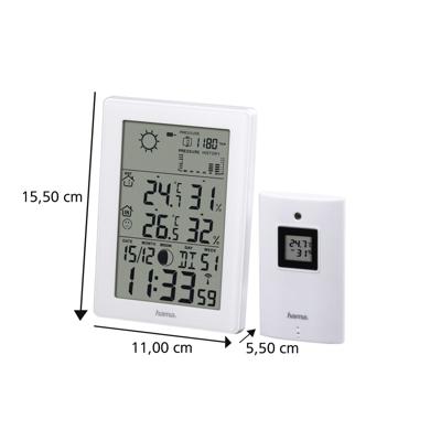 Hama Weerstation EWS-3200 Wit - thumbnail