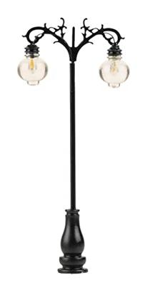 Faller H0 Bollamp (hangend) Dubbel Kant-en-klaar model 180115 3 stuk(s) Faller H0 Bollamp (hangend) Dubbel Kant-en-klaar model 180115 3 stuk(s)