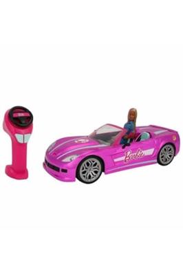 Mattel Barbie mondo motors rc bestuurbare auto - verchroomd roze Mattel Barbie mondo motors rc bestuurbare auto - verchroomd roze