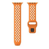 By Qubix - Ultimate Sport Edition bandje - Oranje - Compatible met Apple Watch 44mm / 45mm / 46mm / 49mm - Compatible Apple watch bandjes - thumbnail