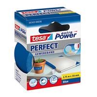 tesa PERFECT 56343-00036-03 Textieltape tesa extra Power Blauw (l x b) 2.75 m x 38 mm 1 stuk(s) - thumbnail