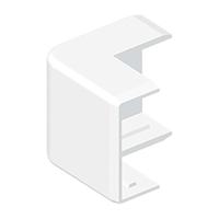 KOPOS 8636_HB Buitenhoek (b x h) 41 mm x 18 mm Wit 1 stuk(s) - thumbnail