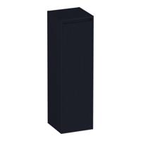 Brauer Adore - Wavy - Hoge Kast - 120 cm - 1 Deur - Greeploos - Rechtsdraaiend - Mat Zwart - thumbnail