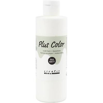 Plus Color acrylverf, off-white, 250 ml/ 1 fles Plus Color acrylverf, off-white, 250 ml/ 1 fles