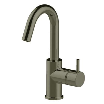 Wastafelkraan Opbouw Salenzi Giro Gebogen Gegalvaniseerd Zwart Chroom OUTLET Wastafelkraan Opbouw Salenzi Giro Gebogen Gegalvaniseerd Zwart Chroom OUTLET