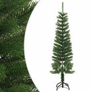 VidaXL Kunstkerstboom met standaard smal 150 cm pe - thumbnail