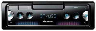 Pioneer SPH-10BT smartphone-ontvanger van de volgende generatie, 1-DIN, met Bluetooth, USB en Spotify, kan worden aangesloten op iPhone en Android
