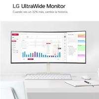 LG Electronics UltraWide LCD-monitor Energielabel F (A - G) 96.5 cm (38 inch) 21:9 1 ms - thumbnail