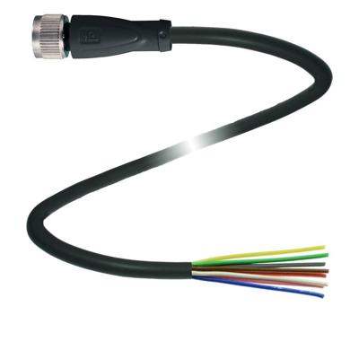 Pepperl+Fuchs 244084 Sensor/actuator connector, geassembleerd Aantal polen (sensoren): 8 40 m 1 stuk(s)