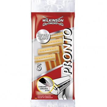 Wilkinson Pronto Wegwerpscheermesjes - 5 Stuks Wilkinson Pronto Wegwerpscheermesjes - 5 Stuks