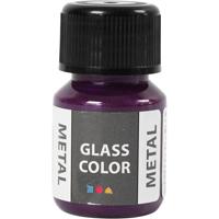 Creativ Company Glass color metal, paars, 30 ml/ 1 fles - thumbnail