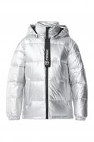 Tenson outdoorjas Yoogi junior polyester blauw - thumbnail