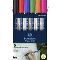 Whiteboardmarker schneider maxx 290 2-3mm 6st - thumbnail