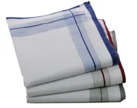 12 stuks Heren zakdoeken Jack - Katoenen stoffen zakdoeken streep print - thumbnail