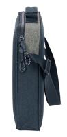 Schooltas Kappa Dark navy Grijs Marineblauw 38 x 28 x 6 cm - thumbnail