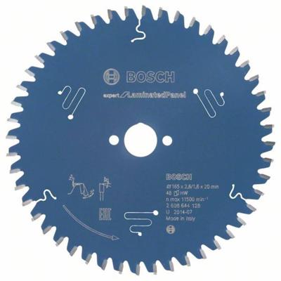 Bosch Accessories Expert for Laminated Panel 2608644128 Hardmetaal-cirkelzaagblad 165 x 20 x 1.6 mm Aantal tanden: 48 1 stuk(s) Bosch Accessories Expert for Laminated Panel 2608644128 Hardmetaal-cirkelzaagblad 165 x 20 x 1.6 mm Aantal tanden: 48 1 stuk(s)