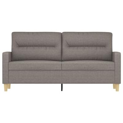 Tweezitsbank 140 cm stof taupe Tweezitsbank 140 cm stof taupe