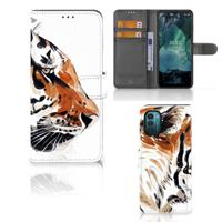 Hoesje Nokia G11 | G21 Watercolor Tiger - thumbnail