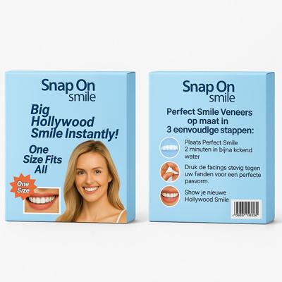 Huismerk Snap on Hollywood Smile - Direct Stralende Tanden zonder Tandarts | Boven- en Onderkaak