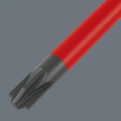 Wera 165 iS PZ/S VDE geïsoleerde Schroevendraaier voor PlusMinus-Schroeven, kling met gereduceerde diameter, PZ/S # 2 x 100 mm - 1 stuk(s) - - thumbnail