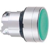 Schneider Electric ZB4BP383 ZB4BP383 Met membraam, Terugstelbaar (Ø) 22 mm Zonder markering Chroom, Groen 1 stuk(s) - thumbnail