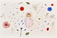 KALOO babypoppetje rozen - thumbnail