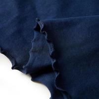 Kindershirt lange mouwen ballerinaprint 116 marineblauw - thumbnail