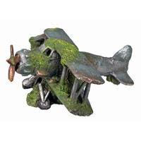 Nobby Vliegtuig Aquarium Ornamenten, 19 x 19 x 8 cm - thumbnail