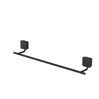 Handdoekrek Geesa Topaz 45 cm Minimalistisch Mat Zwart Geesa Handdoekrek Geesa Topaz 45 cm Minimalistisch Mat Zwart Geesa