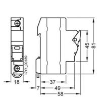 Siemens 3NW75130HG Zekeringhouder 12 stuk(s) - thumbnail