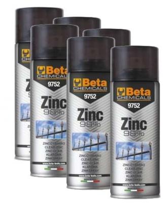 Beta 9752/B6 (1) Zinkspray | 400 ml | 6 Stuks - 097520840