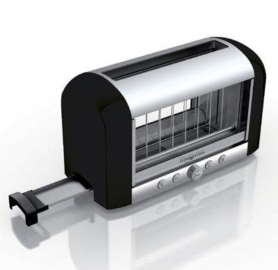 Magimix 11541 broodrooster Zwart, Metallic 1450 W Magimix 11541 broodrooster Zwart, Metallic 1450 W