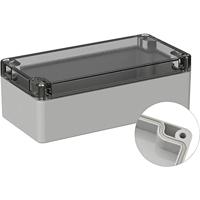 TRU COMPONENTS TC-9065476 Outdoorbehuizing 160 x 80 x 55 Polycarbonaat Grijs-wit (RAL 7035) 1 stuk(s) - thumbnail