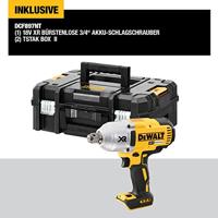DEWALT DCF897NT DCF897NT-XJ Accu-slagmoersleutel 135/400/950 Nm 18 V Aantal meegeleverde accus: 0 - thumbnail