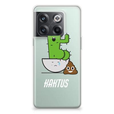 OnePlus 10T Telefoonhoesje met Naam Cactus Poo OnePlus 10T Telefoonhoesje met Naam Cactus Poo
