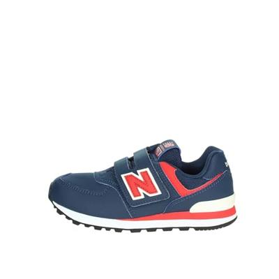 Kindersneakers met klittenband PV574KIK NEW BALANCE® marineblauw