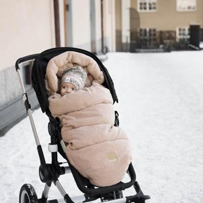 Elodie voetenzak kinderwagen buggy Pink Bouclé
