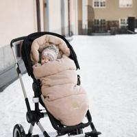 Elodie voetenzak kinderwagen buggy Pink Bouclé - thumbnail