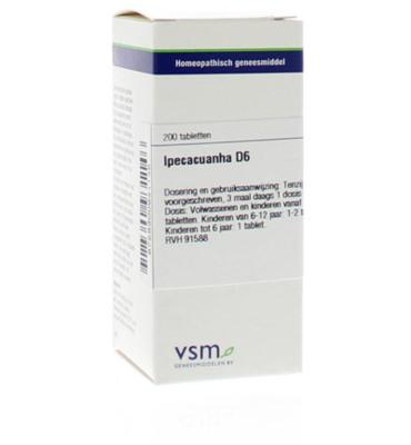 VSM Ipecacuanha D6 (200 tab)