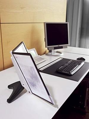 Durable Standaard voor bureaustandaard SHERPA SOHO 5 - 5540 Zwart DIN A4 Aantal meegeleverde displaypanels 5 - thumbnail