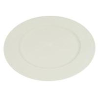 HBX decoratie bord licht grijs 33 cm | 12 stuks - thumbnail