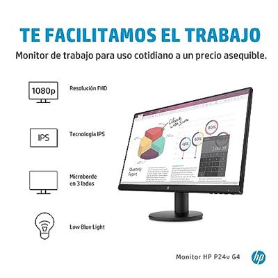 HP P24v G4 60,5 cm (23,8 inch) 1920 x 1080 pixels Full HD zwart