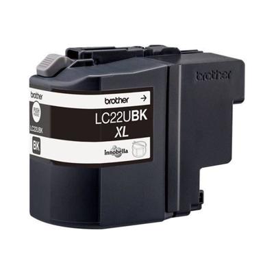 Brother LC22UBK inktcartridge 1 stuk(s) Origineel Hoog (XL) rendement Zwart