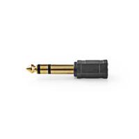 Nedis CAGP23930BKG Stereo Audioadapter 6,35 Mm Male - 3,5 Mm Female 10 Stuks Zwart - thumbnail