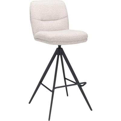 Barstoel Bowie zonder arm zithoogte 80cm Naturel Barstoel Bowie zonder arm zithoogte 80cm Naturel