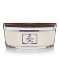 WoodWick linen ellipse candle - thumbnail