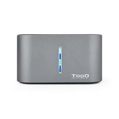 Docking stationDual TooQ TQDS-805G 2.5"-3.5" HDD/SSD SATA USB 3.0 - thumbnail