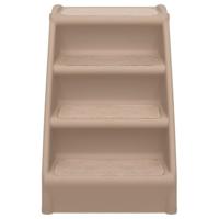 VidaXL Hondentrap inklapbaar 62x40x49,5 cm bruin - thumbnail