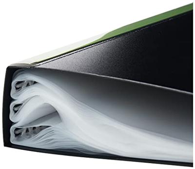 Q-CONNECT showalbum personaliseerbaar A4 60 tassen zwart