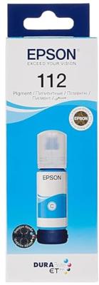 Epson 112 70ml Cyaan inktcartridge voor de EcoTank